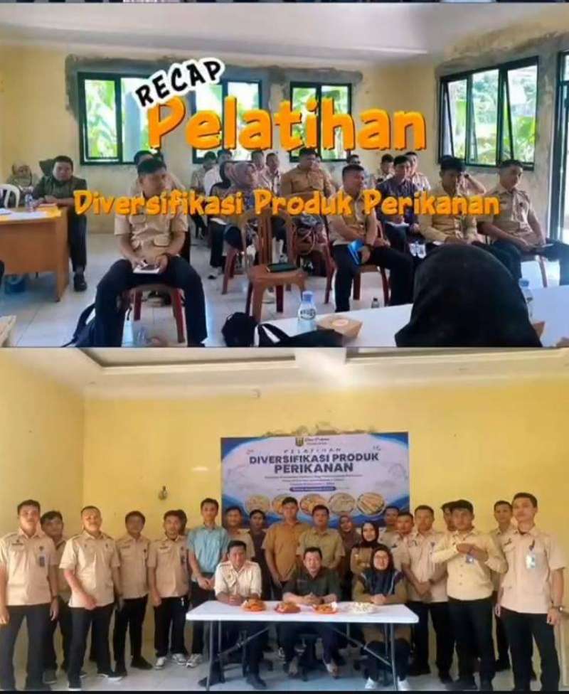 Dinas Perikanan Kabupaten Sukabumi Gelar Pelatihan Diversifikasi Produk Perikanan, Dorong UMKM Tingkatkan Nilai Tambah dan Daya Saing