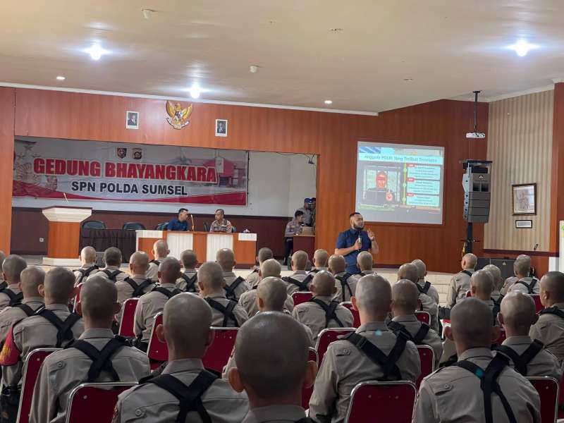 Dari Gedung Bhayangkara SPN Sumsel, Calon Bintara Diajak Jadi Garda Depan Tangkal Ekstremisme
