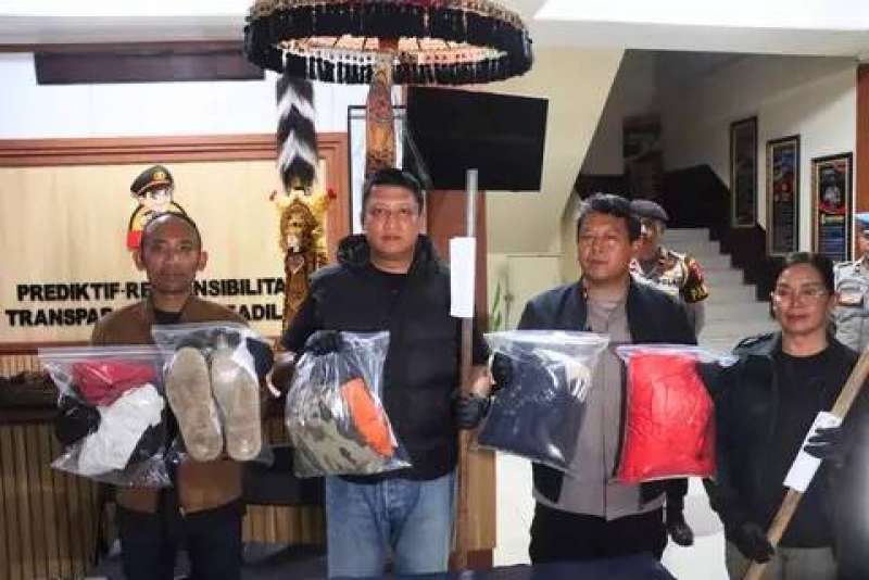5 tersangka main hakim sendiri di Tabanan Bali ditangkap