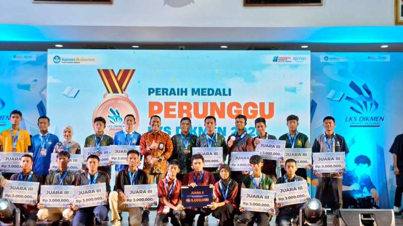 Sumsel Raih Peringkat 6 Nasional di Ajang LKS Nasional 2026