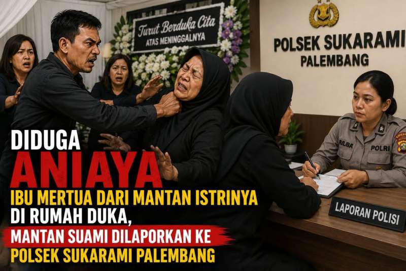 Diduga Aniaya Mertua Dari Mantan Istrinya, Mantan Suami Dilaporkan