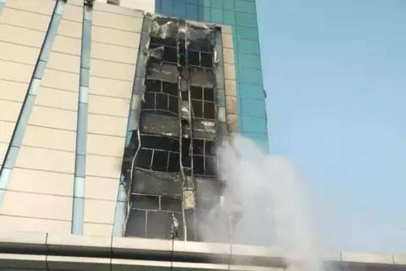 Hotel Pullman Jakarta Barat Terbakar