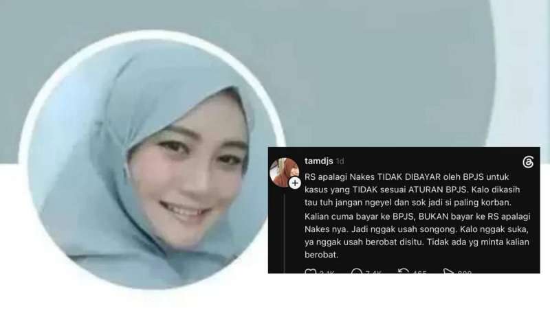 Ikut hina Pasien BPJS, RS Pusri pecat dokter Tamara Dewi Jasmine 