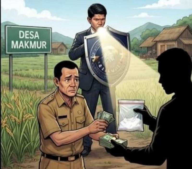 Lebih Dari 10 Oknum Kades Terlibat Kejahatan, Rajawali Desak Bupati Buktikan Dan Proses