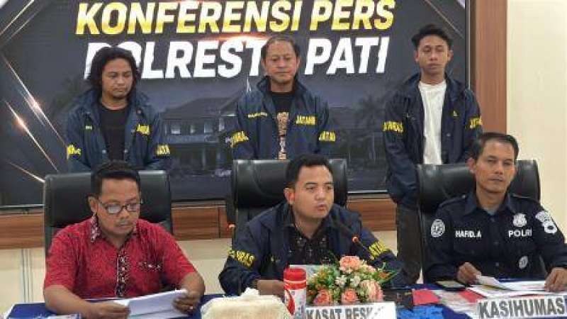 2 tahun buron, pembunuh pemuda saat pasar malam di Lapangan Sukolilo Pati dibekuk polisi