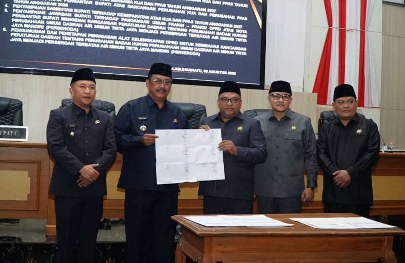 DPRD Kabupaten Sukabumi Sepakati KUA-PPAS 2027, Bahas Perubahan APBD 2026 dan Raperda Perumda Tirta Jaya