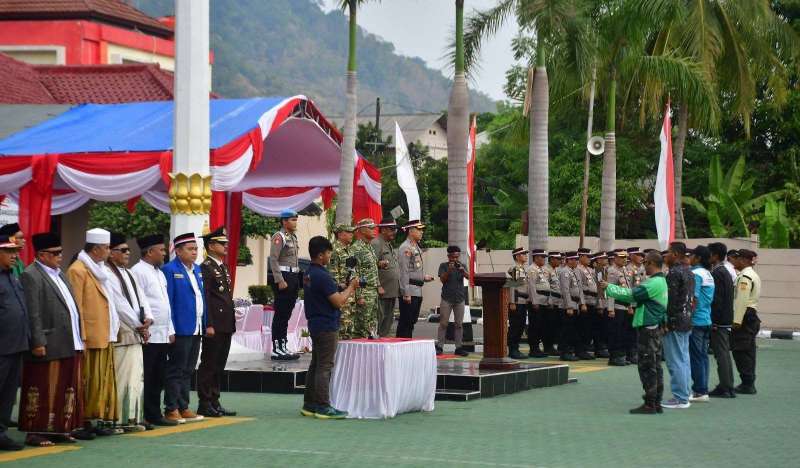 Ketua DPRD Sukabumi Budi Azhar Mutawali Hadiri Apel Kebangsaan Bersama Tiga Pilar, Perkuat Sinergi Jaga Kondusivitas Daerah