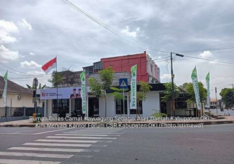 IWO Indonesia OKI Kritisi Rumah Dinas Camat Kayuagung Jadi Kantor Forum CSR Kabupaten Ogan Komering Ilir
