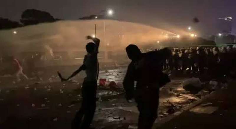Demo hingga malam, akses Tol Dalam Kota ditutup, Lalu Lintas dialihkan ke JORR