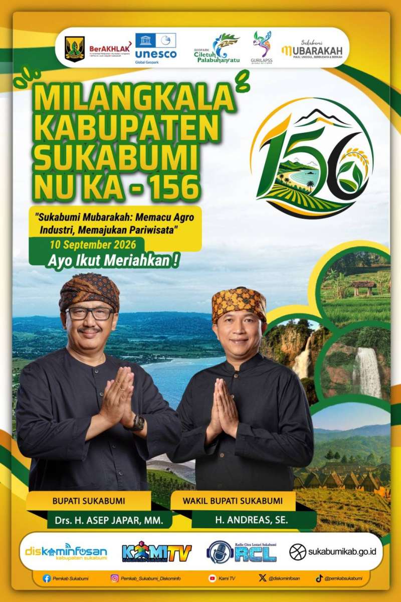 Milangkala Kabupaten Sukabumi Nu Ka 156 10 September 2026