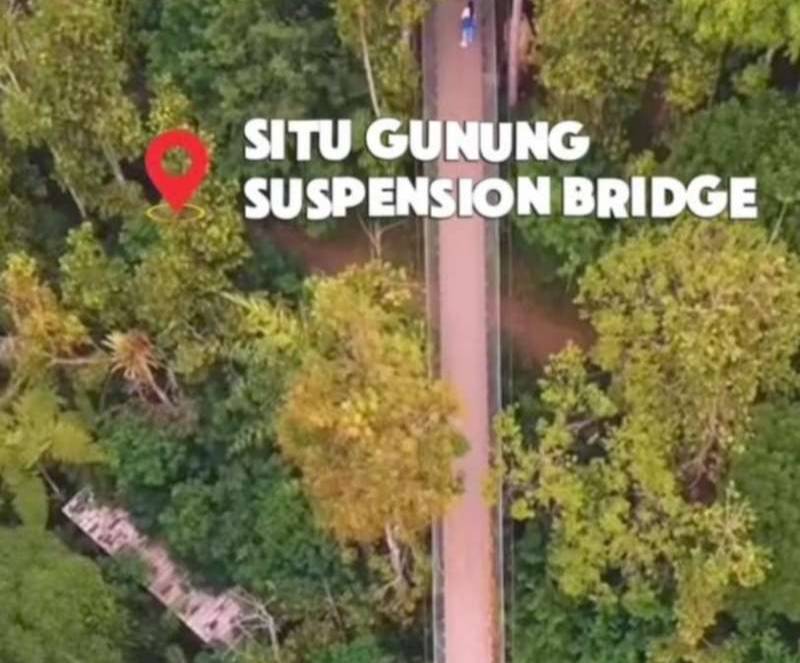 Keindahan Situ Gunung Suspension Bridge, Pesona Wisata Alam Di Kabupaten Sukabumi