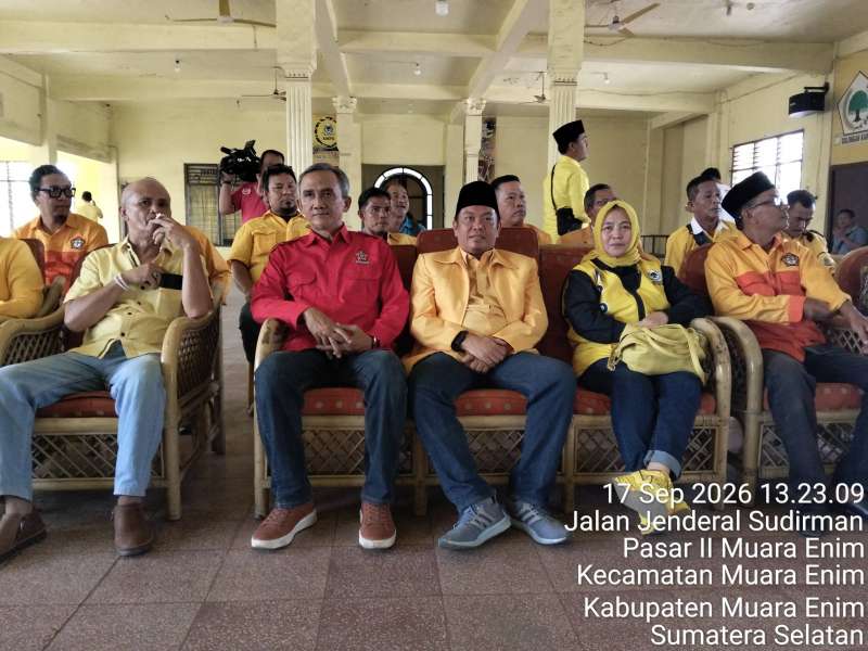 H. Ardiansyah Berpotensi Menjadi Calon Tunggal Pada MusCab DPD GOLKAR Muara Enim 2026