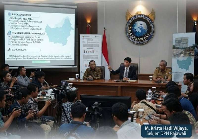 Proyek Irigasi Tebas Rp22 Miliar Diselimuti Aroma Dugaan Penyimpangan, DPN Rajawali Desak APH Telusuri Secara Transparan