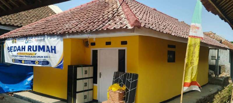 Hari Bhakti Dinas PU ke-81, Bedah Rumah Jadi Wujud Kepedulian Pemkab Sukabumi