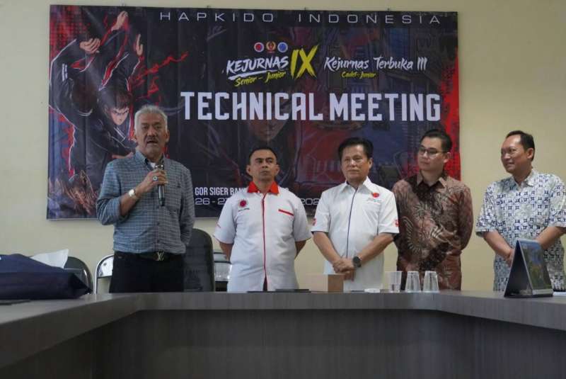 Kejurnas HAPKIDO Indonesia Digelar di Lampung.