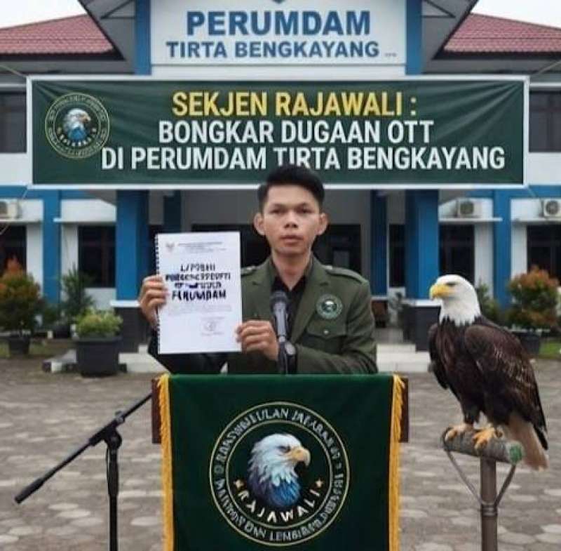 OTT Direktur Perumdam Tirta Bengkayang Masih Menjadi Tanda Tanya, Rajawali: Polda Kalbar Diminta Segera Beri Kejelasan 