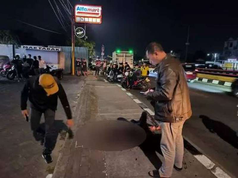 Bentrok antar geng motor di Makassar: 1 mahasiswa tewas, 1 terluka
