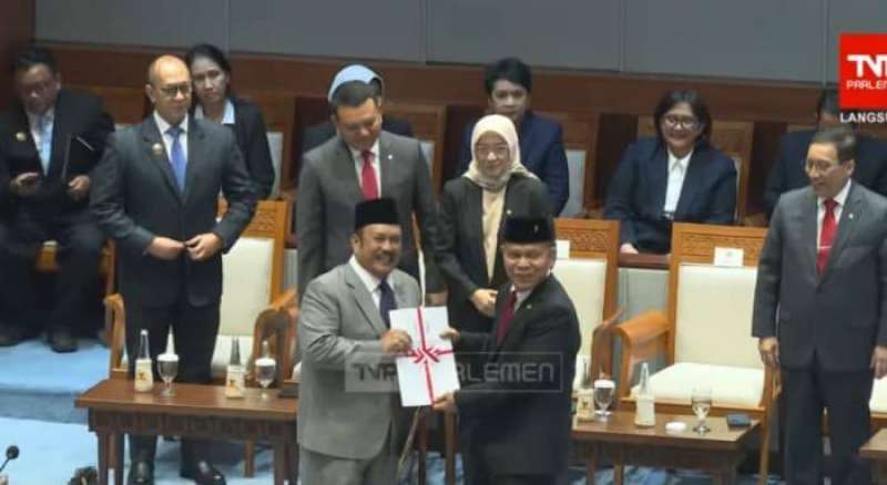 DPR sahkan RUU Satu Data Indonesia menjadi UU