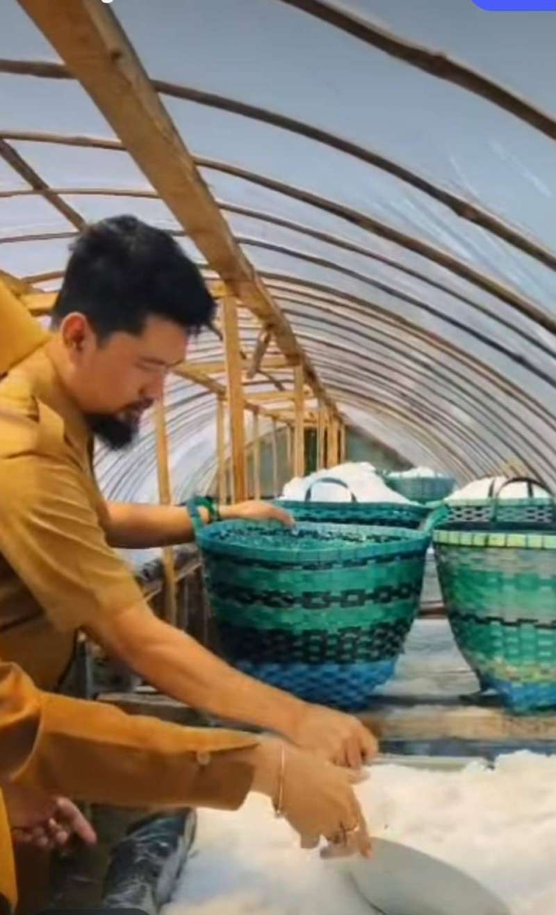 Dinas Perikanan Kabupaten Sukabumi Dorong Pengembangan Garam Berkualitas di Tegalbuleud