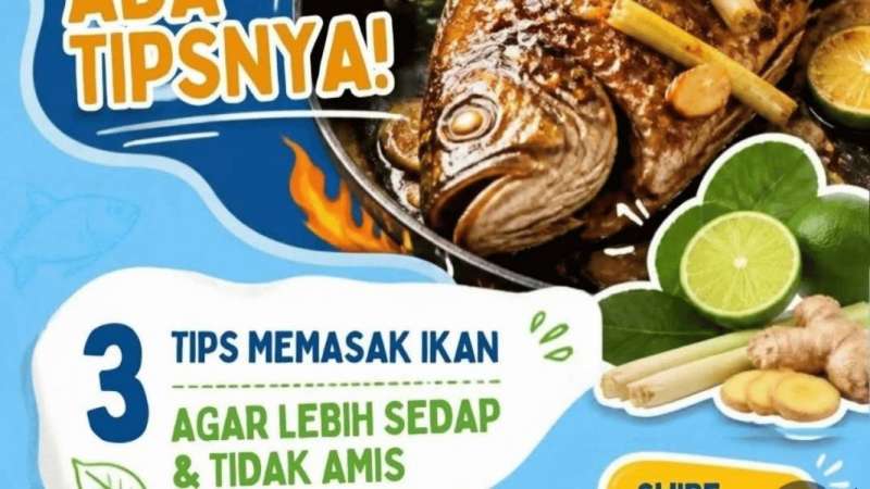 Dinas Perikanan Kabupaten Sukabumi Bagikan Tips Mengolah Ikan agar Tidak Amis, Sajian Lebih Sedap dan Menggugah Selera