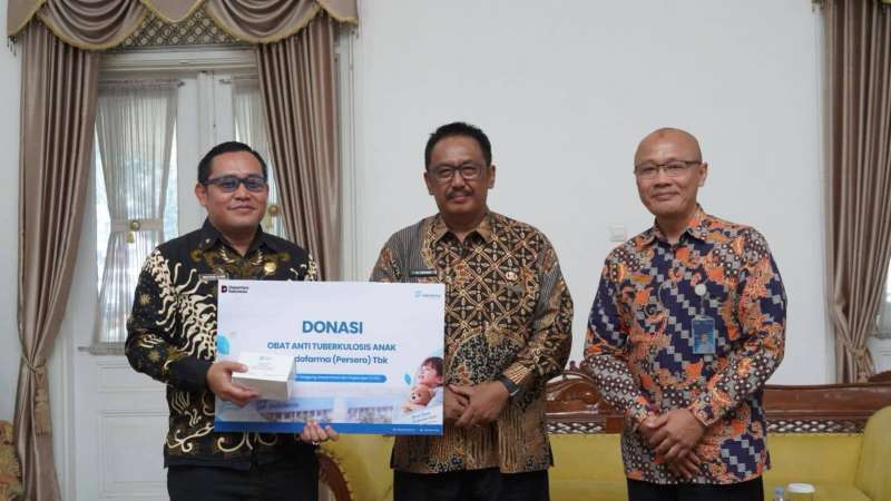 Pemkab Sukabumi Terima Bantuan Obat TBC Anak dari Indofarma, Penyaluran Disesuaikan Kebutuhan Wilayah