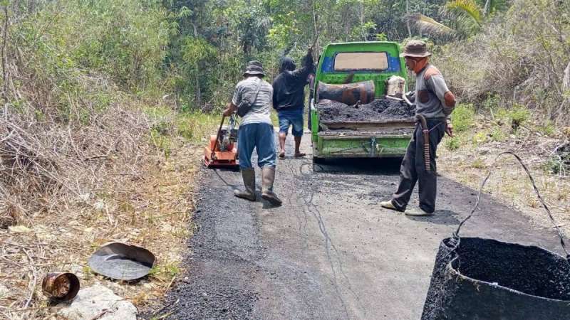 Dinas PU Sukabumi Minta Penyedia Kembali Perbaiki Jalan Leuwiliang–Bojongtipar