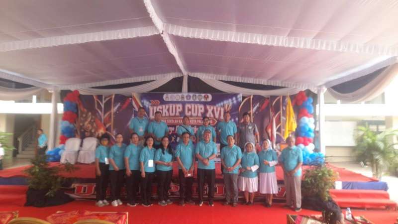 Uskup Cup XVI Resmi Dibuka! Guru dan Karyawan Sekolah Katolik Palembang Adu Bakat, Junjung Sportivitas