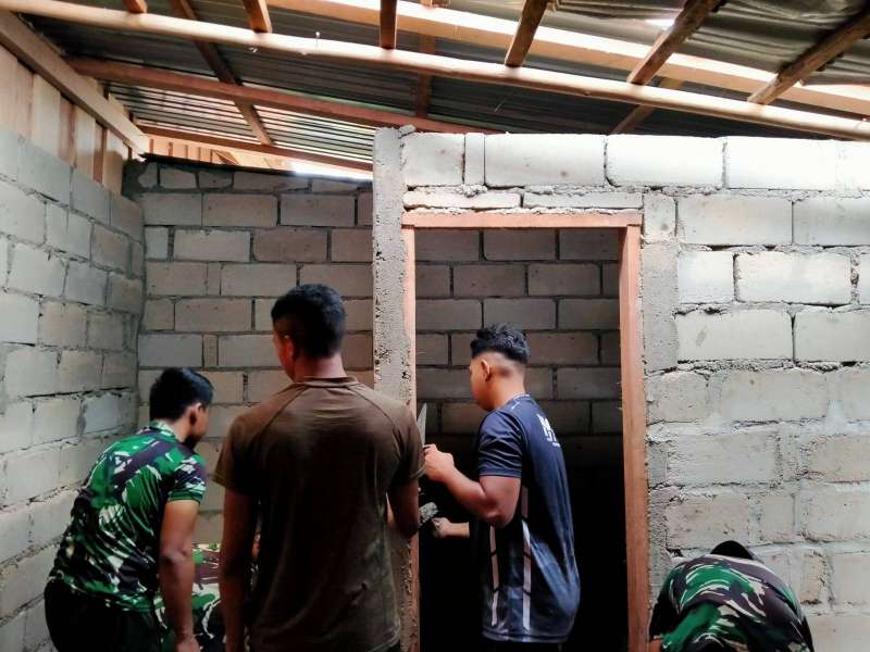 Pembangunan MCK Satgas TMMD Terus Berlanjut, Berikan Manfaat Nyata bagi Warga