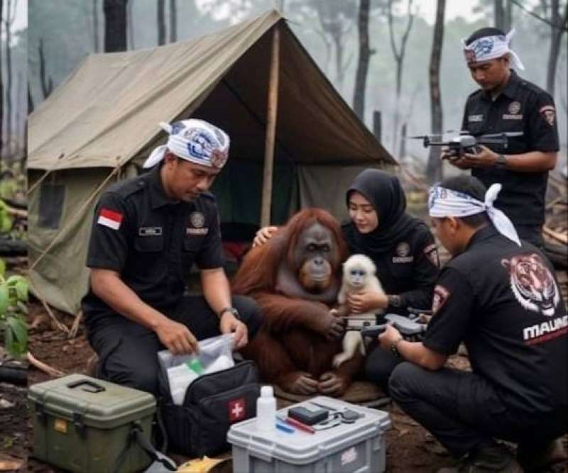 Di Tengah Tangisan Hutan yang Terbakar! DPP MAUNG Serukan Gerakan Reboisasi Masal Demi Keseimbangan Alam Kita yang Terluka