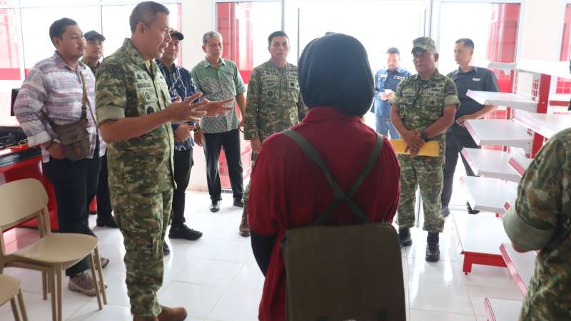 Kodam I/BB Tinjau KDKMP Tanjung Selamat, Pengurus Diminta Siapkan Operasional