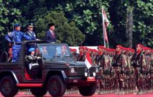 Berpolitik Untuk Negara, Presiden Jokowi Ingatkan TNI Berada Di atas Semua Golongan