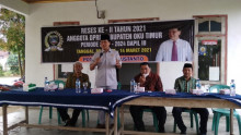 Gelar Reses Ke- II Tahun 2021, Ponco Joko Kustanto: DPRD akan perjuangkan aspirasi masyarakat