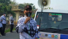 K3S Disdikbud Kecamatan Madang Suku III Sosialisasi dan Bagi - Bagi Masker