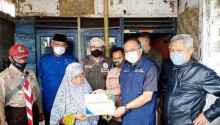 Wakil Bupati Kab. Sukabumi Serahkan Bantuan RUTILAHU Dan MONEV Vaksinasi
