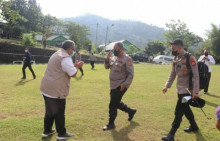Bupati Sukabumi H. Marwan Hamami Dampingi Kunjungan Kerja Kapolda Jabar