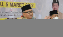 Bupati H. Marwan Hamami Buka Rapat Kerja Cabang Gerakan Pramuka Kabupaten Sukabumi 