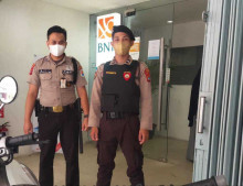 Jaga Situasi Kamtibmas Kondusif, Sat Samapta Bangka Barat Patroli Siang Hari