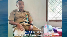 Kepala UPTD Puskesmas Sukaraja Idial : Tingkatkan Mutu Pelayanan Dan Disiplin Pegawai 