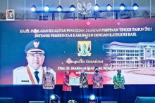 Pemkab. Sukabumi Raih Predikat Baik Dalam Anugerah Kualitas Pengisian JPT Tahun 2021