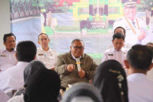 Bupati Sukabumi H.Marwan Hamami Himbau Perangkatnya Untuk Peduli Bencana dan On Call 24 Jam