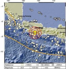 Garut Diguncang Gempa Magnitudo M6,4, Terasa Hingga Bandung dan Bogor