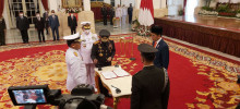 Muhammad Ali Dilantik Sebagai KSAL, Naik Pangkat Menjadi Laksamana TNI