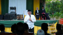 Resmikan Gedung Bersama Wakil Bupati Sukabumi, "Pertahankan Nilai-Nilai Agama dan Budaya Di Kabupaten Sukabumi