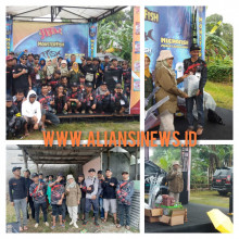 Anniversary Komunitas Pemancing SAAC (Sukabumi Adventurous Angler Community) Sinergitas dengan Dinas Perikanan Tebar Ikan Liar