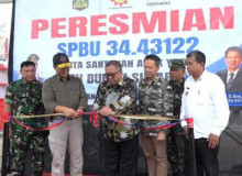Peresmian SPBU di Tamanjaya, Bupati Sukabumi Minta Memberi Ruang Investasi Untuk Pengembangan UMKM 