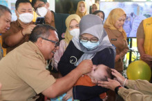 Launching Pencanangan SUB PIN Polio, Bupati Berharap Imunisasi Memutus Mata Rantai Penyebaran Polio