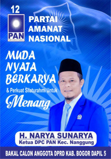 DPC PAN Kecamatan Nanggung, Kabupaten Bogor, Gelar Acara Silaturahmi Dengan Kader 