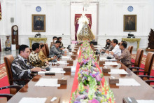 Presiden Jokowi Menerima Para Pimpinan Purnawirawan TNI-Polri