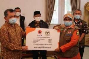 Cak Imin Kirim Bantuan, PLH Bupati Zainul Sampaikan Kondisi Bencana