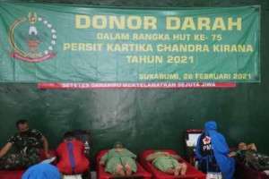 HUT KOSTRAD Ke 60, YONARMED 13/2/1 KOSTRAD Bhakti Sosial " Setetes Darah Untuk Kehidupan"